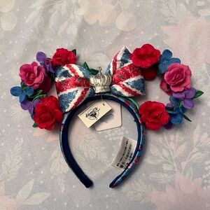 Queen of the Kingdom Floral United Kingdom Ears